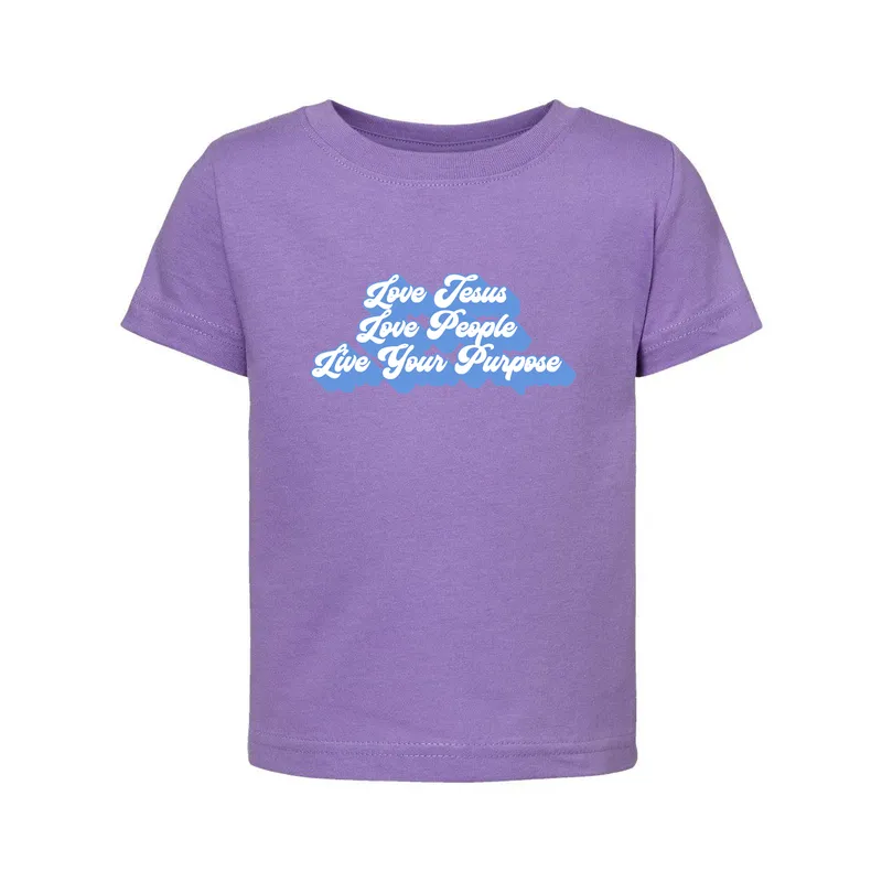 Love Jesus, Love People, Live Your Purpose T-Shirt